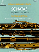 Sonatas Volume 2 by Bach Johann Sebastian - Moyse Louis - for Flute and Piano