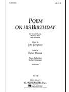 Poem On His Birthday by Corigliano John for SATB w/sol