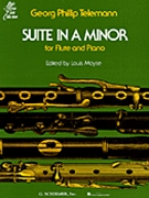 Suite In A Minor by Telemann Georg Philipp - Moyse Louis - for Flute and Piano