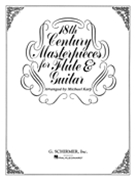 18th Century Masterpieces for Flute and Guitar by Various for Flute