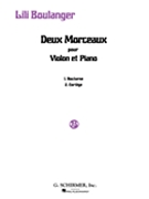 2 Morceaux: Nocturne and Cortège by Boulanger Lili for Violin