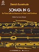 Sonata in G by Buxtehude Dietrich for Flute