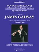 Fantasie Brillante On Themes From Bizet' by Borne Francois - Galway James - for Flute and Piano