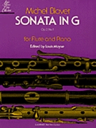 Sonata in G Major Op. 2 No. 1 by Blavet Michel for Flute