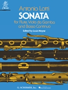 Sonata by Lotti Antonio for Flute
