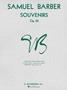 Souvenirs Opus 28 by Barber for Piano
