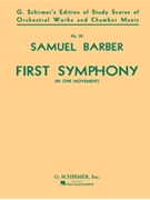 Symphony #1 (in 1 Movement) Opus 9 by Barber for Full Score