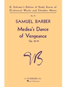 Medeas Dance of Vengeance Op. 23a by Barber Samuel for Study Score