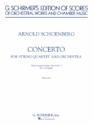 Concerto by Schoenberg Arnold for Score