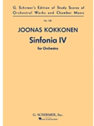 Symphony No. 4 by Kokkonen Joonas for Score