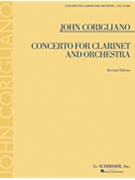 Concerto for Clarinet and Orchestra by Corigliano John for Score