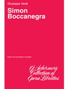 Simon Boccanegra by Verdi Giuseppe for