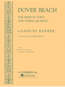 Dover Beach by Barber Samuel for Str Quartet W