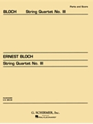 String Quartet #3 by Barber Samuel for Str Quartet