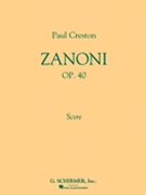 Zanoni Op40 Bd Full Sc by Creston Paul for