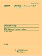 Chanty From Poems Of The Sea by Bloch Ernest - Landes Rob - for Brass Sextet