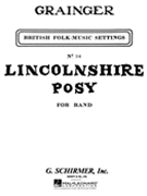 Lincolnshire Posy by Grainger Percy Aldridge for Condensed Score