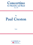 Concertino Opus 21b by Creston Paul for Full Score