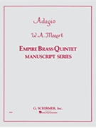 Adagio K. 411 by Mozart Wolfgang Amadeus Empire Brass for