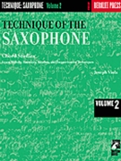 Technique Of The Saxophone by Viola Joseph for Sax Method (Vol 2-chord Studies)
