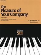 Pleasure Of Your Company Book 2 by Stecher/Hrowitz/Gor for 1 Piano 4 Hands