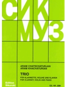 Trio for Clarinet Violin and Piano by Khachaturian Aram Il'yich for Piano Trio