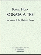 Sonata a Tre by Husa Karel for Clarinet