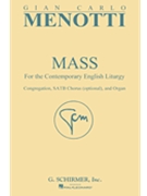 Mass by Menotti Gian Carlo for SATB