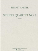 String Quartet No. 2 (1959) by Carter Elliott for Score