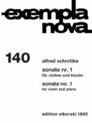 Sonata No1 For Violin/piano *** Replaces Sik6268 *** by for