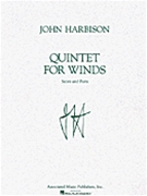 Quintet for Winds by Harbison John for Woodwind Quintet