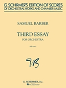 Third Essay for Orchestra by Barber Samuel for Score