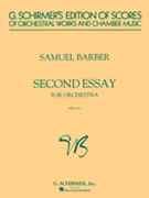 Second Essay for Orchestra by Barber Samuel for Score