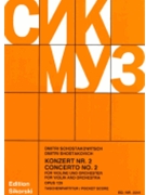 Concerto No. 2 for Violin and Orchestra Op. 129 by Shostakovich Dmitri for Score