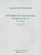 Mysterious Mountain by Hovhaness Alan for Full Score