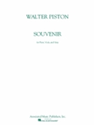 Souvenir by Piston Walter for Flute