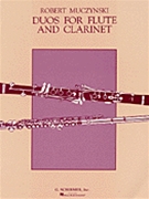 Duos Op. 24 by Muczynski Robert for Flute/Clar