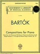 Compositions For Piano by Bartok Bela for Piano