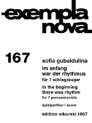 In the Beginning There Was Rhythm by Gubaidulina Sofia for Score