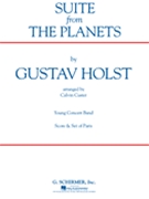 Suite From The Planets by Holst Gustav - Custer Calvin - for Concert Band