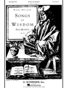 Song of Moses by Mechem Kirke for SATB