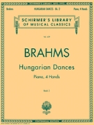 Hungarian Dances - Book II by Brahms Johannes for