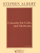 Concerto For Cello & Orchetra by Albert Stephen for Cello and Piano