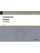 Pastorale by Stravinsky Igor for Score