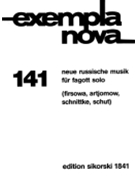New Russian Music for Solo Bassoon by Various for