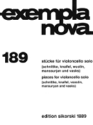 Stucke for Solo Cello by Various for Cello