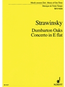 Dumbarton Oaks by Stravinsky Igor for Mini Score