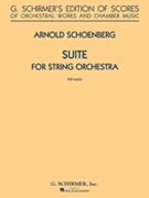 Suite in G for String Orchestra by Schoenberg Arnold for Score