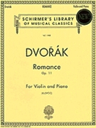 Romance Opus 11 by Dvorak Antonin - Klopcic Rok - for Violin and Piano