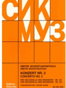 Concerto No. 2 for Cello and Orchestra Op. 126 by Shostakovich Dmitri for Score